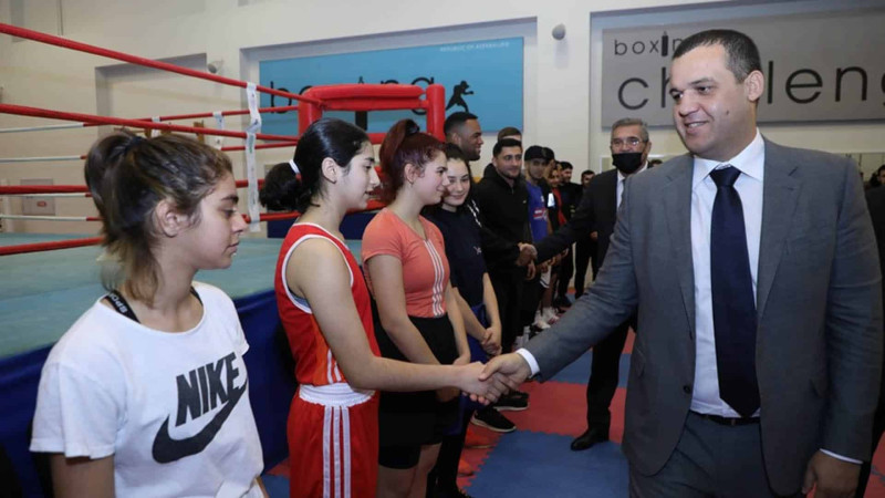 IBF prezidenti Azərbaycan Boks Federasiyasının Boks Mərkəzində olub