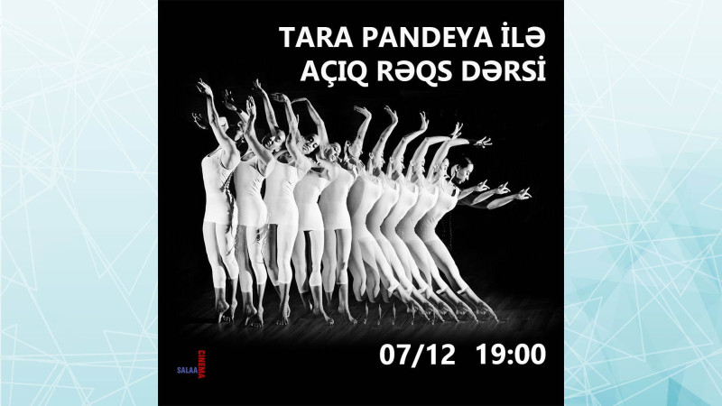 Bakıda Tara Pandeyanın rəhbərliyi ilə master-klas təşkil olunacaq