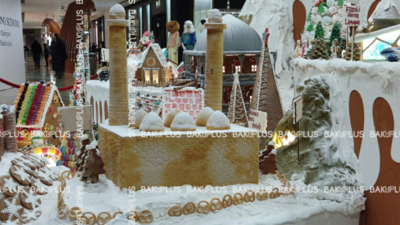 Port Baku Mall-da “Karabakh - Winter Wonderland” zəncəfil çörəklərinin sərgisinin son günləri
