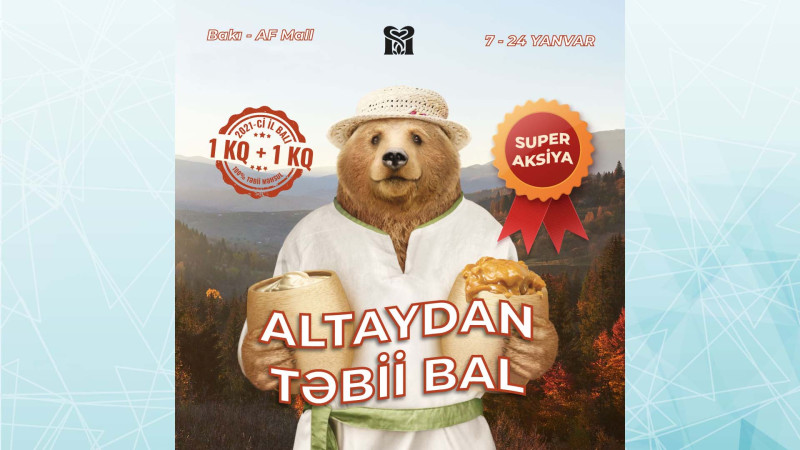 Bakıda Rusiya bal satış-sərgisi açılıb