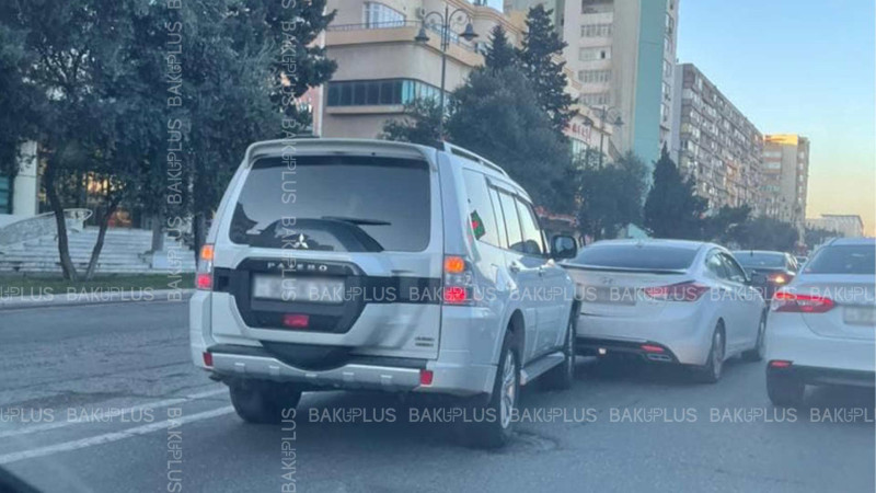 Nərimanov rayonunda zəncirvari qəza baş verib