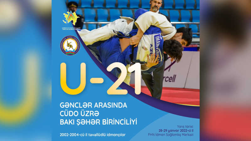 Bu gün cüdo üzrə Bakı şəhər birinciliyinə start verilib