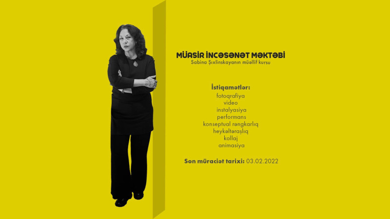 YARAT Azərbaycanda ilk Müasir İncəsənət Məktəbini təqdim edir