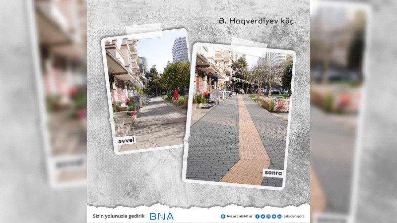 BNA: daha bir ərazidə təmir-bərpa işləri tamamlanıb