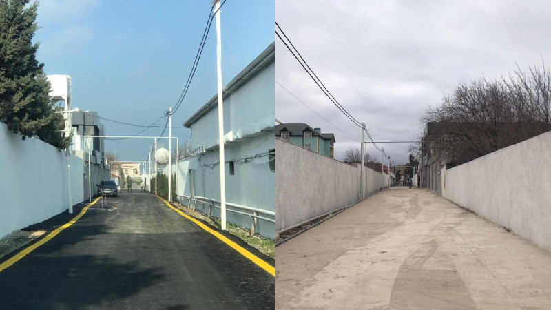 Sabunçu rayonunda abadlıq işləri aparılır
