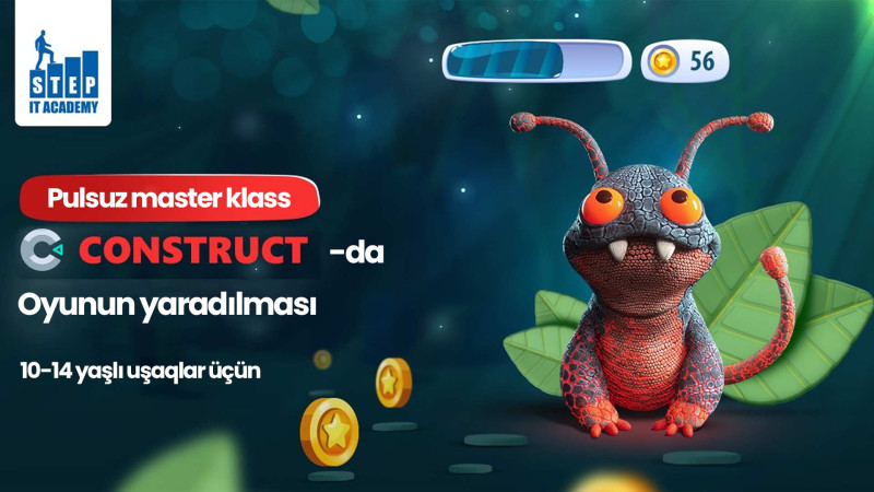 “STEP IT Academy”də 10-14 yaşlı uşaqlar üçün master-klas keçiriləcək