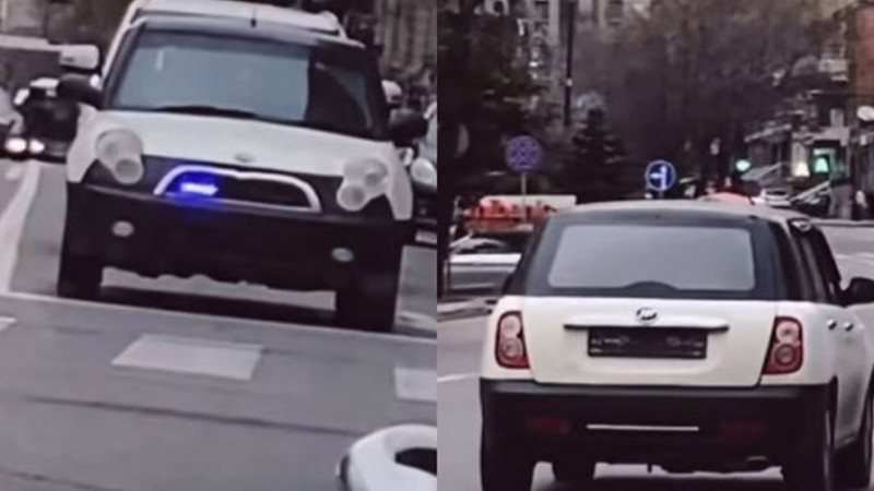 NAZ “Lifan” markalı avtomobilin sürücüsü nəqliyyat vasitəsinin dövlət nömrə nişanını çıxarıb: DYP bu barədə açıqlama verib