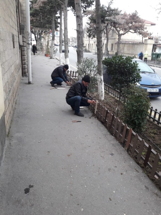 Xəzər rayonunun bütün qəsəbələri əhatə olunmaqla genişmiqyaslı ümumrayon iməcliyi keçirilib