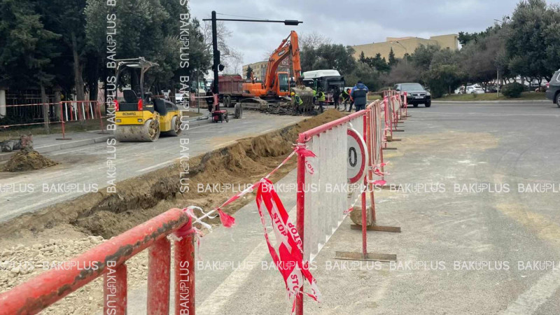 “Azərsu” Binəqədi rayonunda təmir işləri aparır