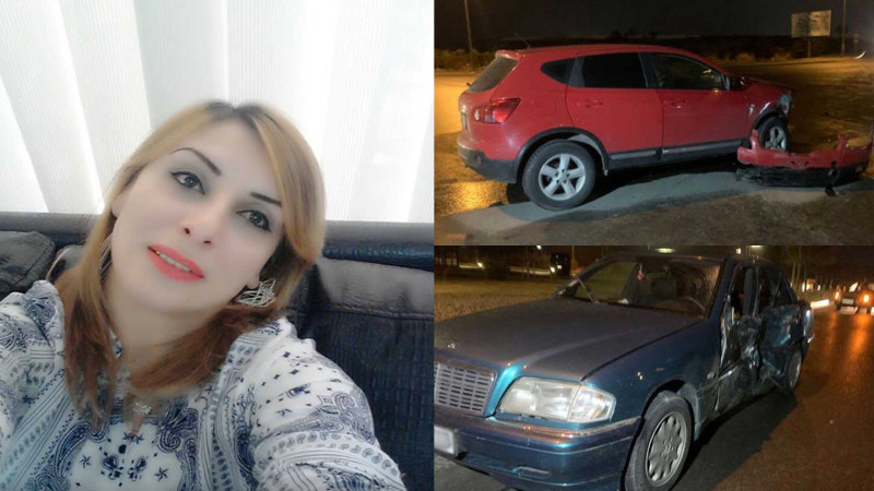 Səbail rayonunda müğənni qadın qəza törədib