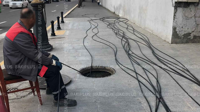 Azadlıq prospektində internet xətləri dəyişilir