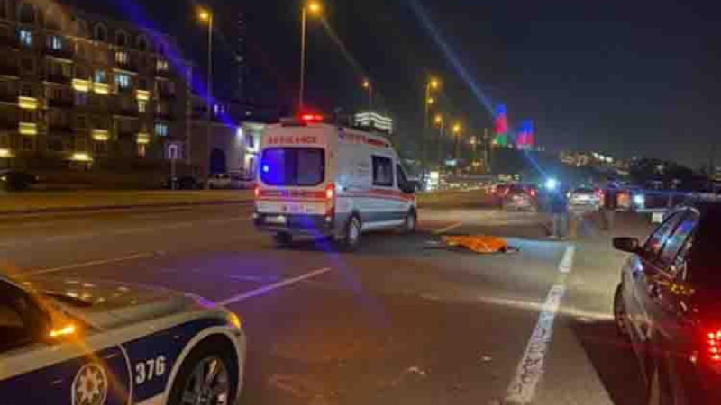 Səbail rayonunda yol qəzası zamanı bir nəfər ölüb