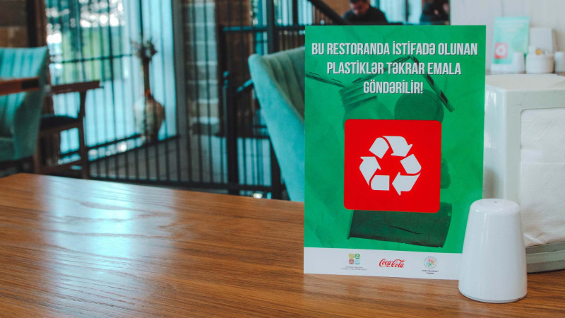 Bakıda plastik tullantıların təkrar emalı üçün pilot layihə yaradılıb