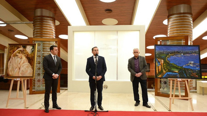 Heydər Əliyev Sarayında “Axın” sərgisinin açılış mərasimi olub