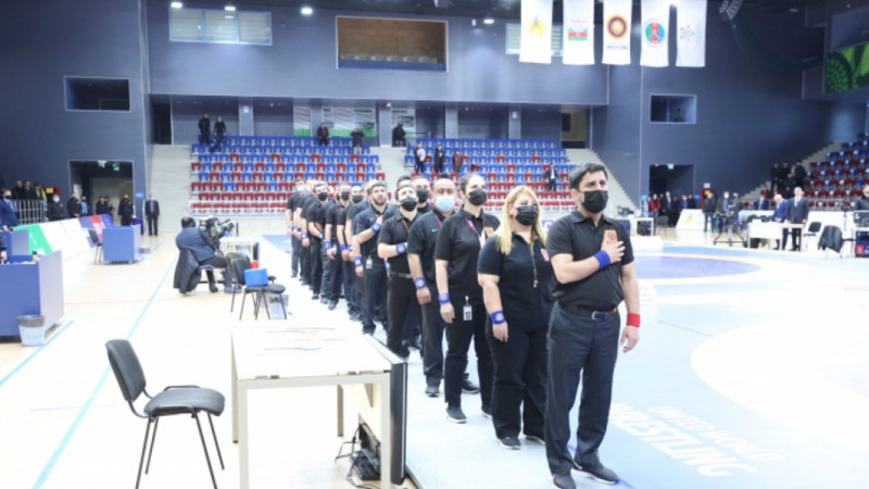 Bakıda güləş üzrə Azərbaycan çempionatının açılışı olub