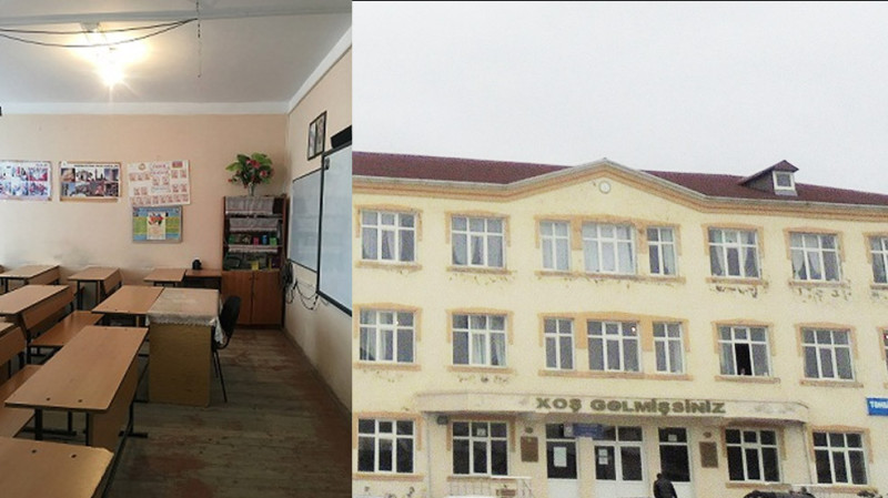 Xəzər rayonunda daha bir məktəb tədris formatını dəyişib
