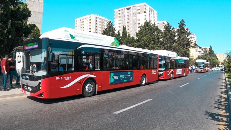 65 nömrəli marşrut xətti ilə hərəkət edən avtobusda tüstülənmə olub