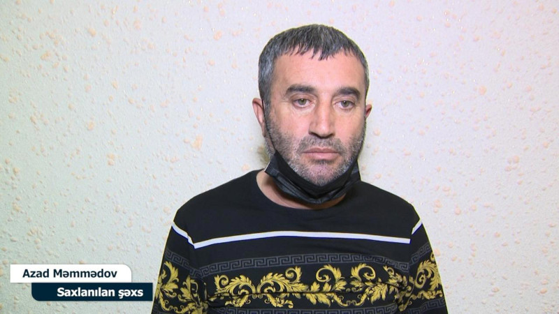 Nizami rayonunda kuryer adı ilə evlərdən oğurluq edən şəxs tutulub