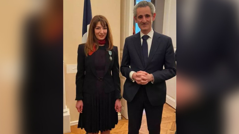 Xalça Muzeyinin direktoruna Kavaler rütbəsi təqdim olunub