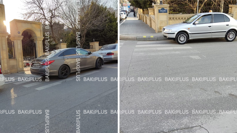 Badamdar qəsəbəsində rəngi getmiş piyada zolaqları sakinləri narahat edir