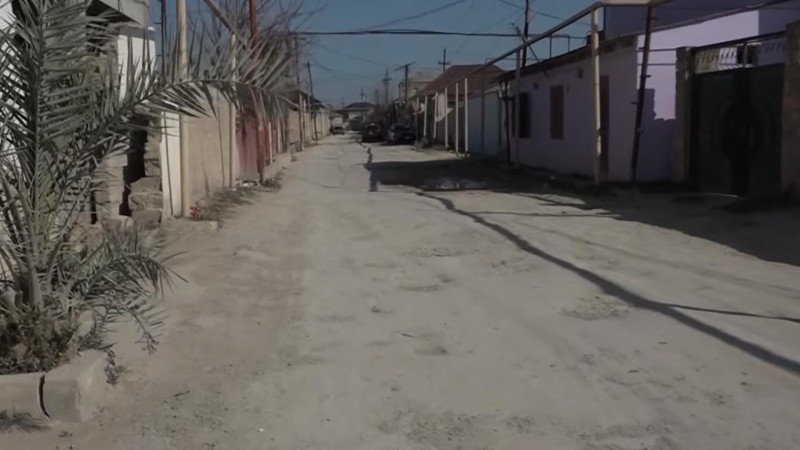 Sabunçu rayonunda asfaltsız yollar sakinləri narahat edir
