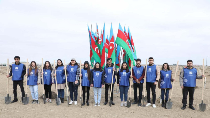 Bakıda “Yaponiya-Azərbaycan Dostluq İli 2022” çərçivəsində ağacəkmə aksiyası keçirilib