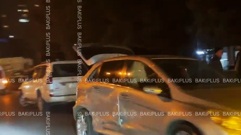 Bakıda yol-nəqliyyat hadisəsi baş verib