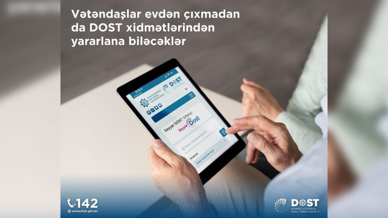 DOST Agentliyi bu gündən etibarən səyyar xidmətə start verir