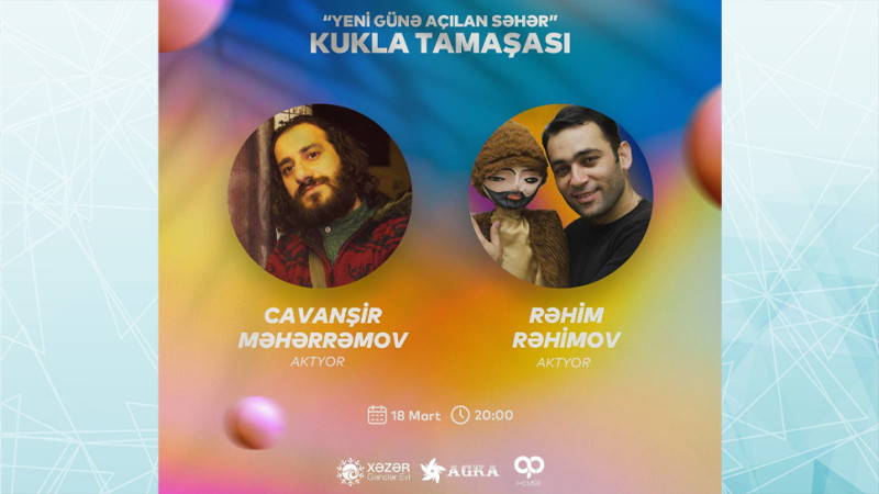 Xəzər Gənclər Evi şəhid ailələrinin övladları və qayğıya ehtiyacı olan uşaqlar üçün kukla tamaşası təşkil edir