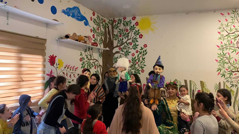 Novruz bayramı ilə əlaqədar Uşaq və Qadın sığınacağında xeyriyyə tədbiri keçirilib