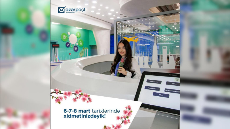 “Azərpoçt” bayram günlərində iş rejimində dəyişikliklər edib