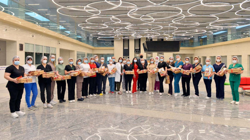 “Azərsun Holdinq” və TƏBİB “Sən özün bir möcüzəsən” şüarı altında tibb işçilərini təbrik edib