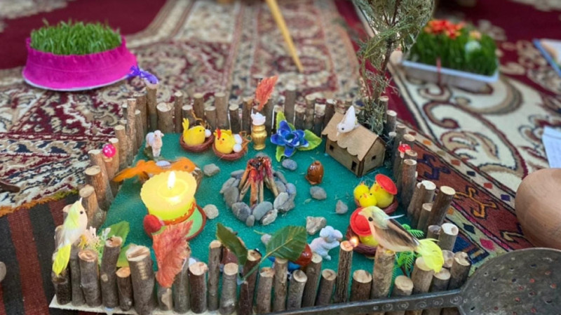 Bakı məktəblərində “Bahar çələngi” layihəsi davam edir