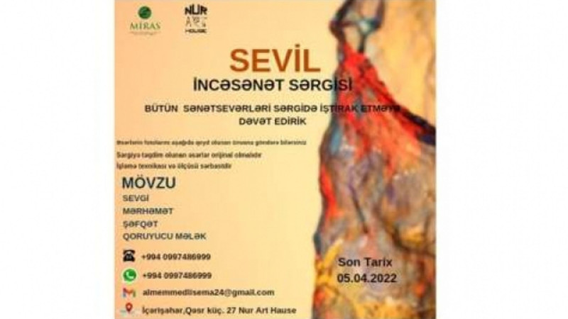 İçərişəhərdə keçiriləcək sərgiyə əsərlərin qəbulu başlayıb