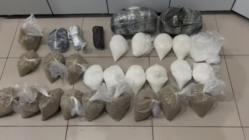 Bakının 3 rayonunda 70 kiloqrama yaxın narkotik maddə aşkarlanıb