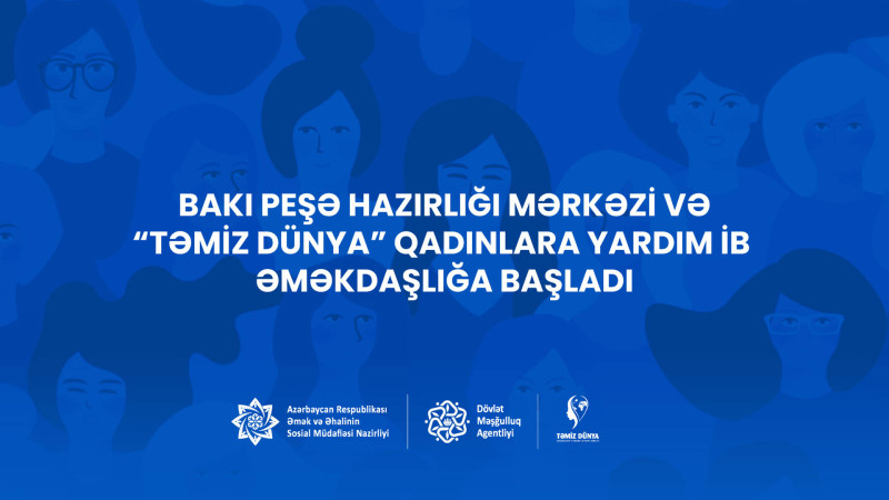 Paytaxtda sığınacaqda qalan qadınlar üçün dərzi kursları təşkil olunacaq