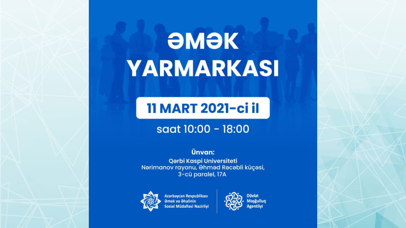 Bakıda işsizlərə əla fürsət: əmək yarmarkası keçiriləcək