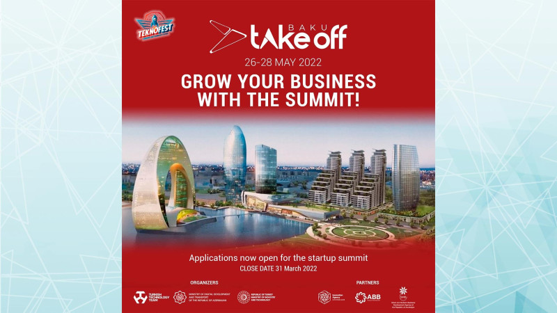 Bakıda “Take Off Baku” beynəlxalq startap sammiti təşkil olunacaq