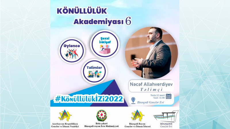 Binəqədi rayonunda natiqlik üzrə ödənişsiz təlim keçiriləcək