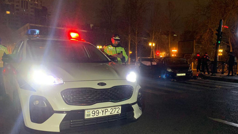 Nəsimi rayonunda avtoqəza baş verib