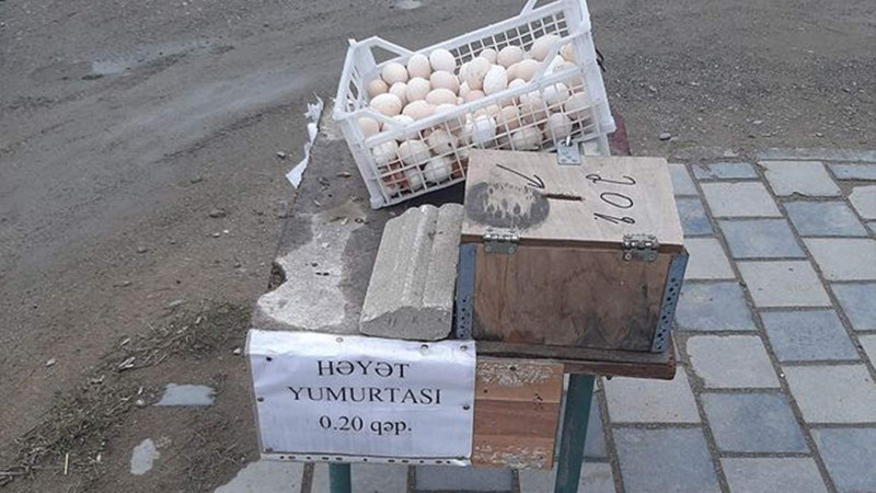 Sabunçu: Albalılıq yaşayış massivində nəzarətsiz satış təşkil edilib