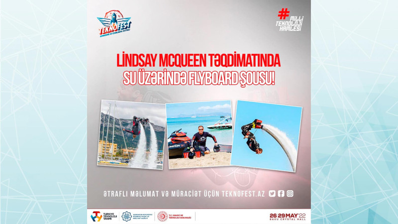 Bakı sahilində “Flyboard” şousu göstəriləcək