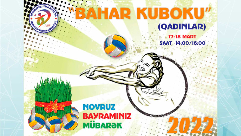 Bakıda voleybol üzrə “Bahar kuboku” keçiriləcək