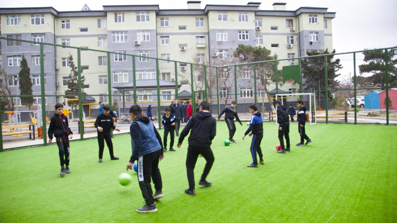 Xəzər: Binə qəsəbəsinin növbəti məhəlləsi əsaslı təmir olunub