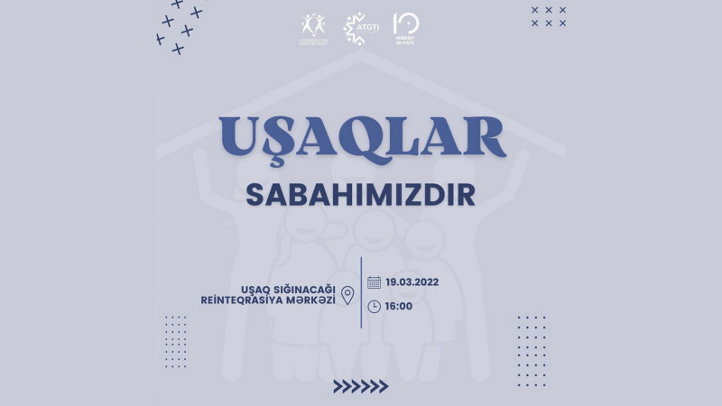 Pedaqoji Universitetin tələbələri Uşaq Sığınacağını ziyarət edirlər