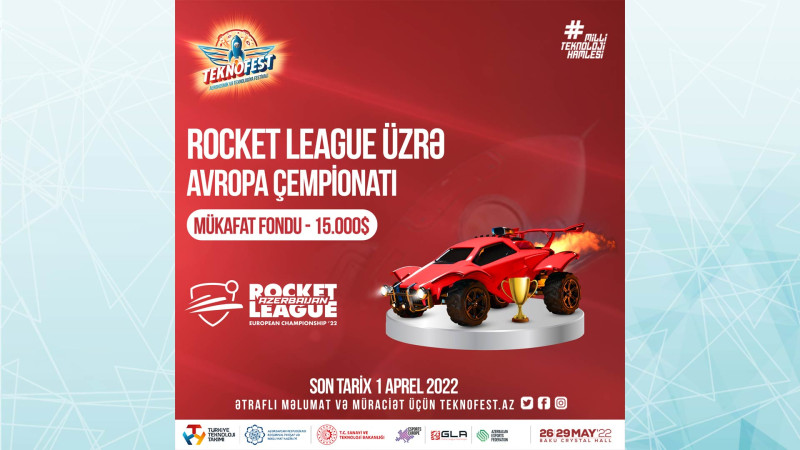 Bakıda “Rocket League” kiber yarışı üzrə Avropa çempionatı baş tutacaq