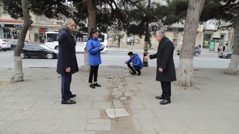 Bakı küçələrində monitorinqlər keçirilib