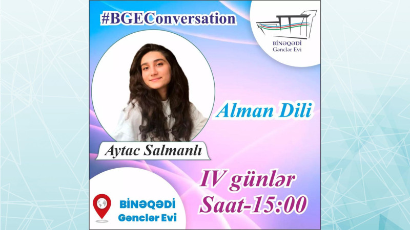 Binəqədidə gənclərə ödənişsiz alman dili öyrədilir