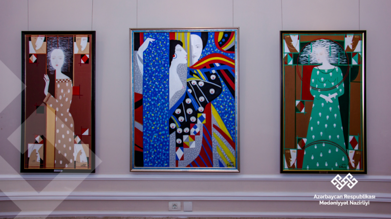 Xalq rəssamı Sirus Mirzəzadənin fərdi sərgisinin açılış mərasimi keçirilib