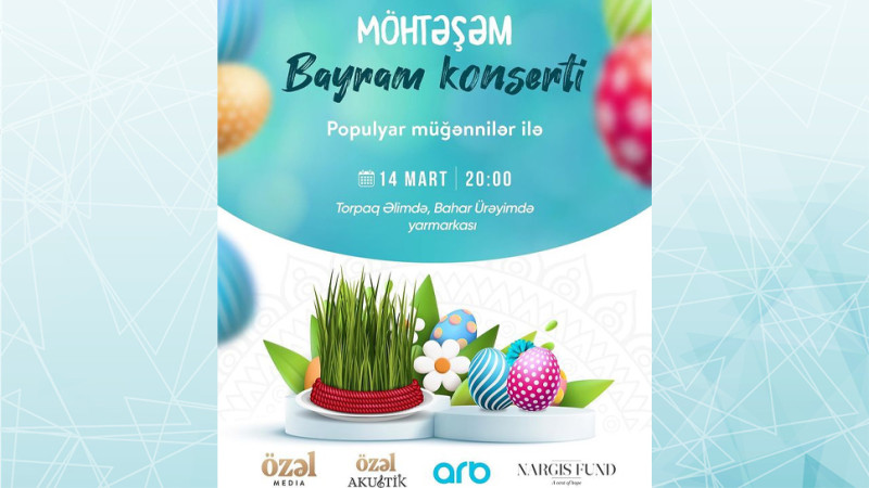 Bakının mərkəzində musiqili konsert təşkil olunacaq